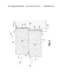 Retaining wall with rear pin system diagram and image