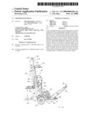 Powered hand truck diagram and image