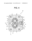 VARIABLE DISPLACEMENT TYPE GEAR PUMP diagram and image