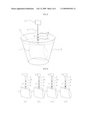 TEA-BAG STRING HAVING FUNCTIONS OF INDICATING SOAKING CONDITION diagram and image