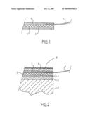Laminate Containing an Electrically Conductive Fabric, Electrothermal Deicer Comprising Same and Part of an Aerodyne Comprising Such a Deicer diagram and image