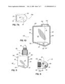 AUTOMATED TISSUE STAINING SYSTEM AND REAGENT CONTAINER diagram and image