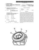 Coaxial plug-in connector comprising a contact mechanism for electrical contact diagram and image