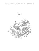 CONNECTING STRUCTURE OF ELECTRIC WIRE AND ELECTRONIC-COMPONENT INCORPORATING UNIT diagram and image