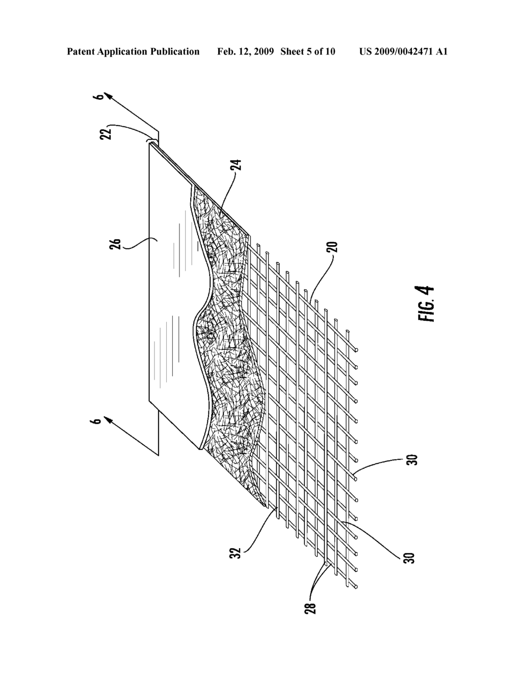 Impact Resistant Sheet Material - diagram, schematic, and image 06