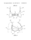 Underwire Brassiere diagram and image