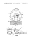 METHOD AND APPARATUS FOR CIRCUMFERENTIAL INTERIOR TREATMENT OF PIPE ELBOWS diagram and image