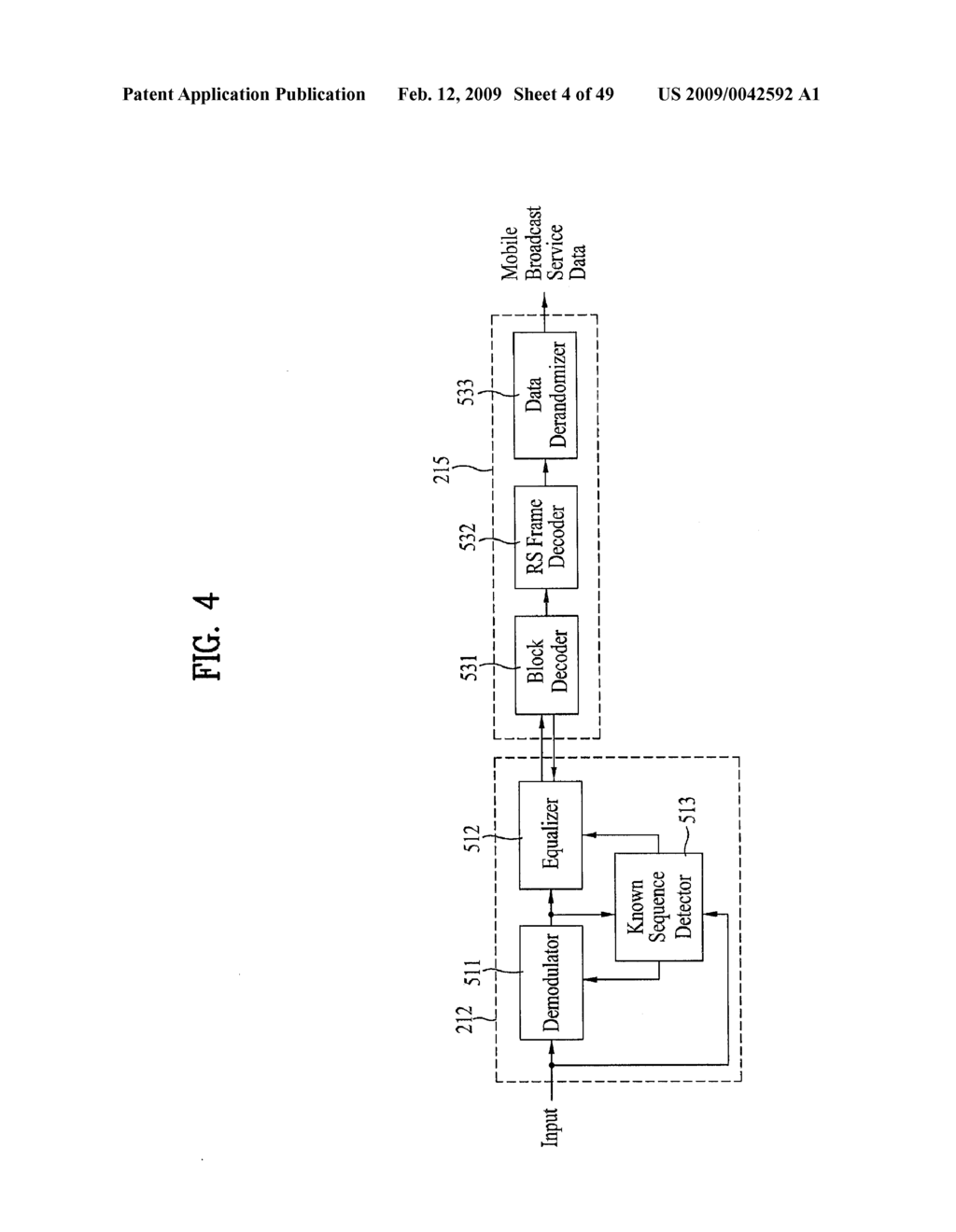 BROADCAST RECEIVER AND METHOD OF PROCESSING DATA - diagram, schematic, and image 05