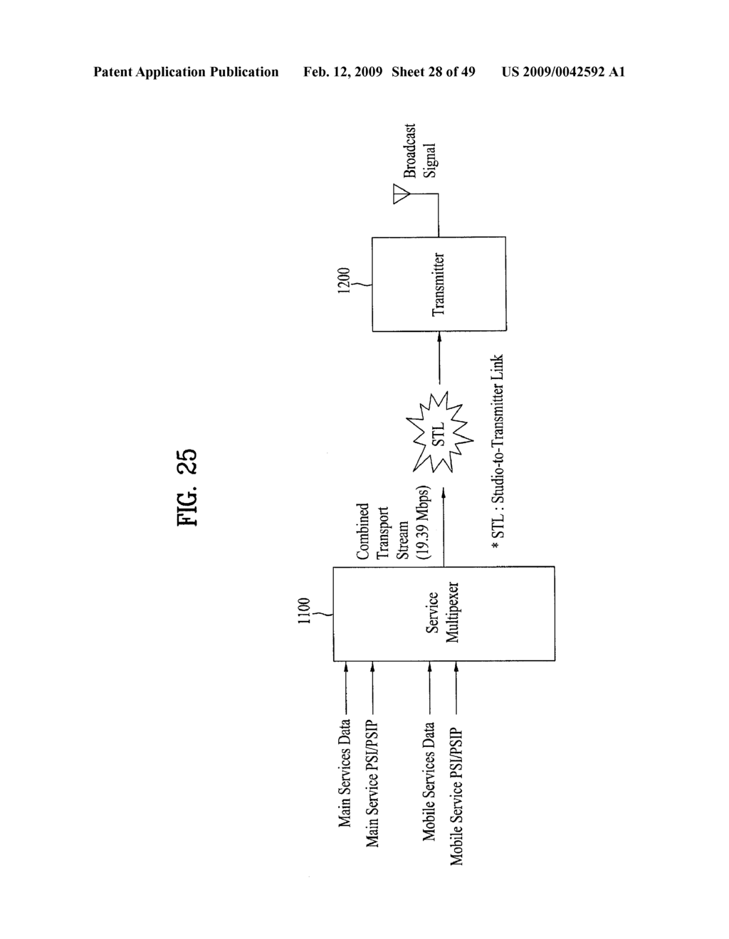 BROADCAST RECEIVER AND METHOD OF PROCESSING DATA - diagram, schematic, and image 29