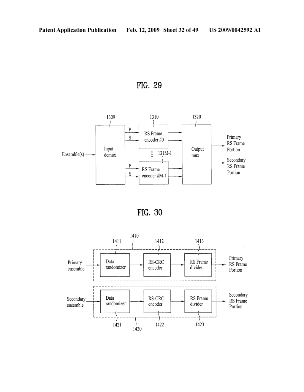 BROADCAST RECEIVER AND METHOD OF PROCESSING DATA - diagram, schematic, and image 33