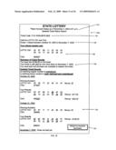 Systems and Methods for Ticket Checking Services for On-Line Lotteries and On-Line Games diagram and image