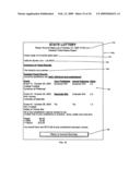 Systems and Methods for Ticket Checking Services for On-Line Lotteries and On-Line Games diagram and image