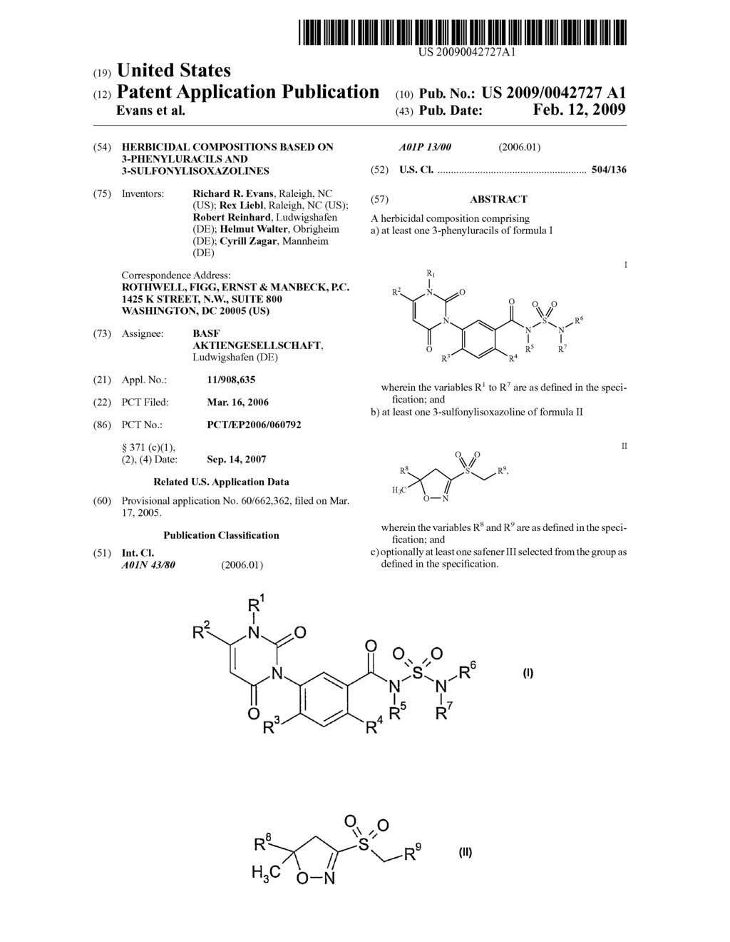 Herbicidal compositions based on 3-phenyluracils and 3-sulfonylisoxazolines - diagram, schematic, and image 01