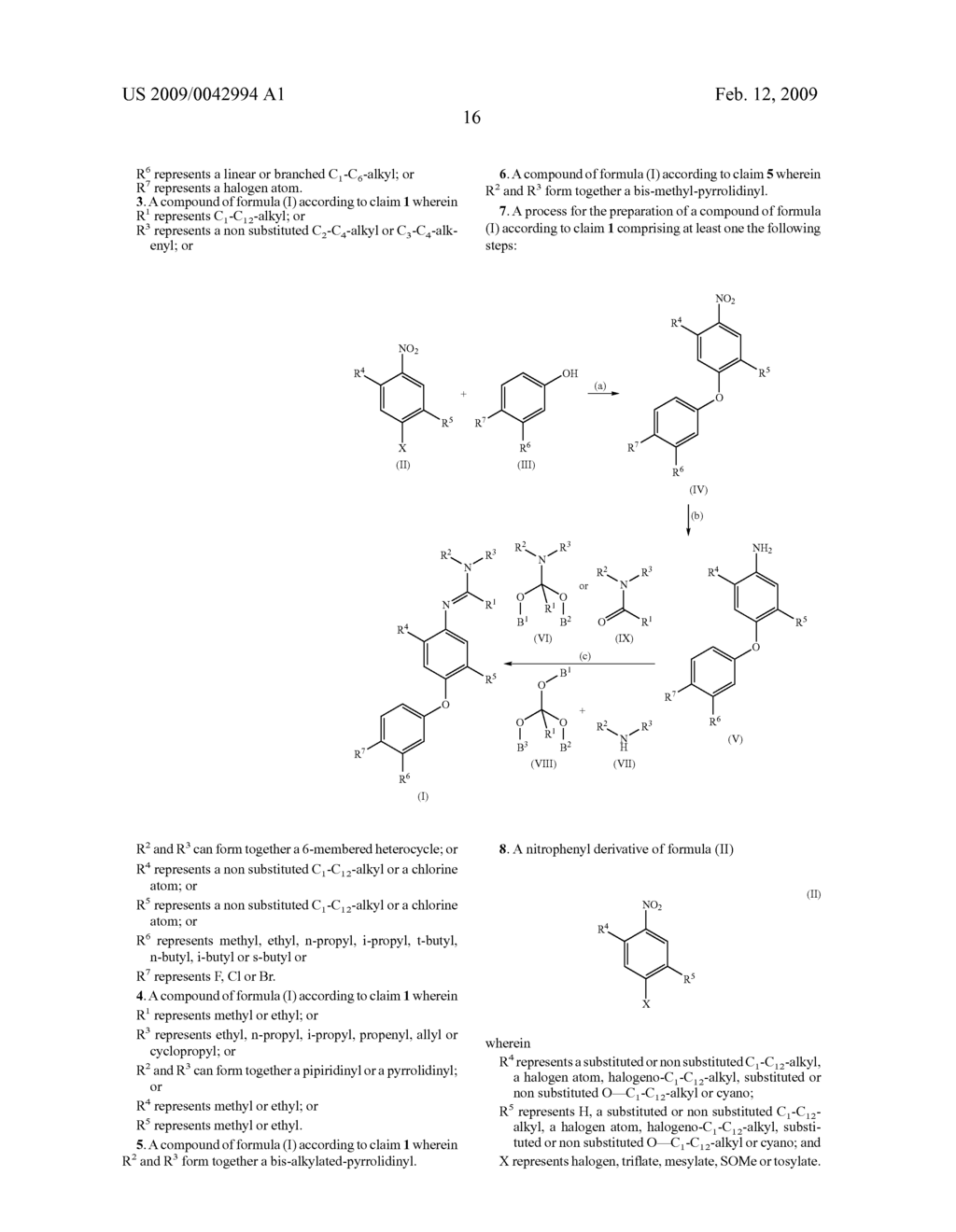 PESTICIDE PHENYLOXY SUBSTITUTED PHENYLAMIDINE DERIVATIVES - diagram, schematic, and image 18