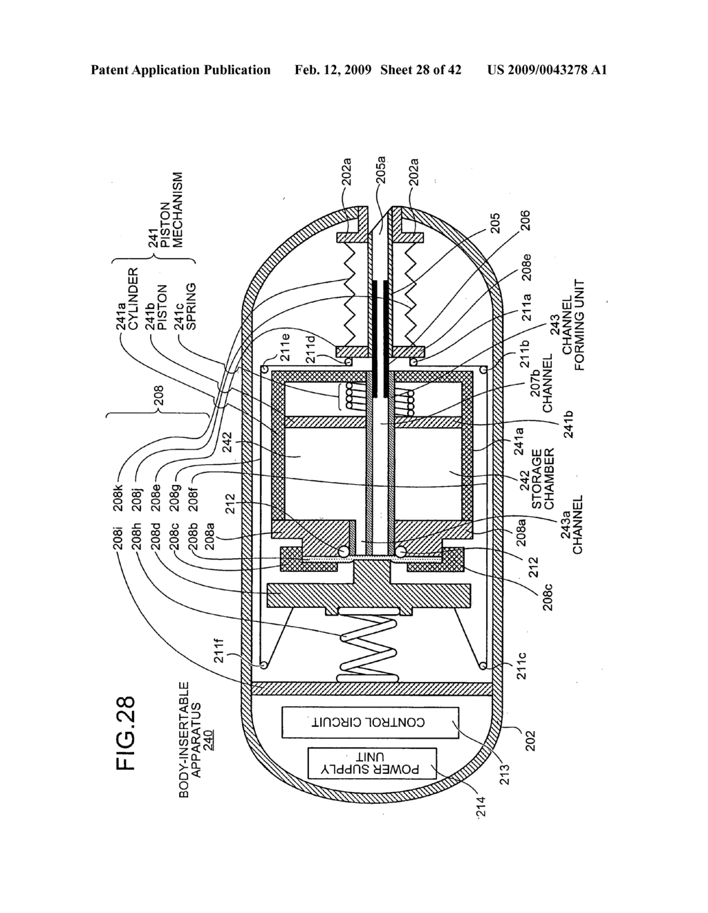 Body-insertable apparatus - diagram, schematic, and image 29