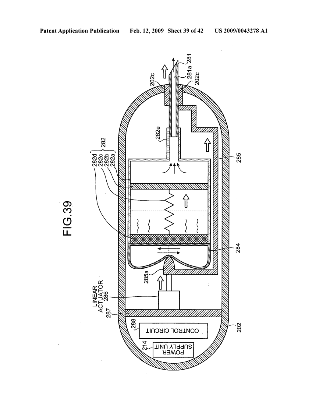 Body-insertable apparatus - diagram, schematic, and image 40