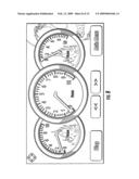 Data acquisition and display system for motor vehicles diagram and image