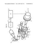 VARIABLE VALVE CONTROLLER FOR AN INTERNAL COMBUSTION ENGINE AND METHOD FOR OPERATING THE SAME diagram and image