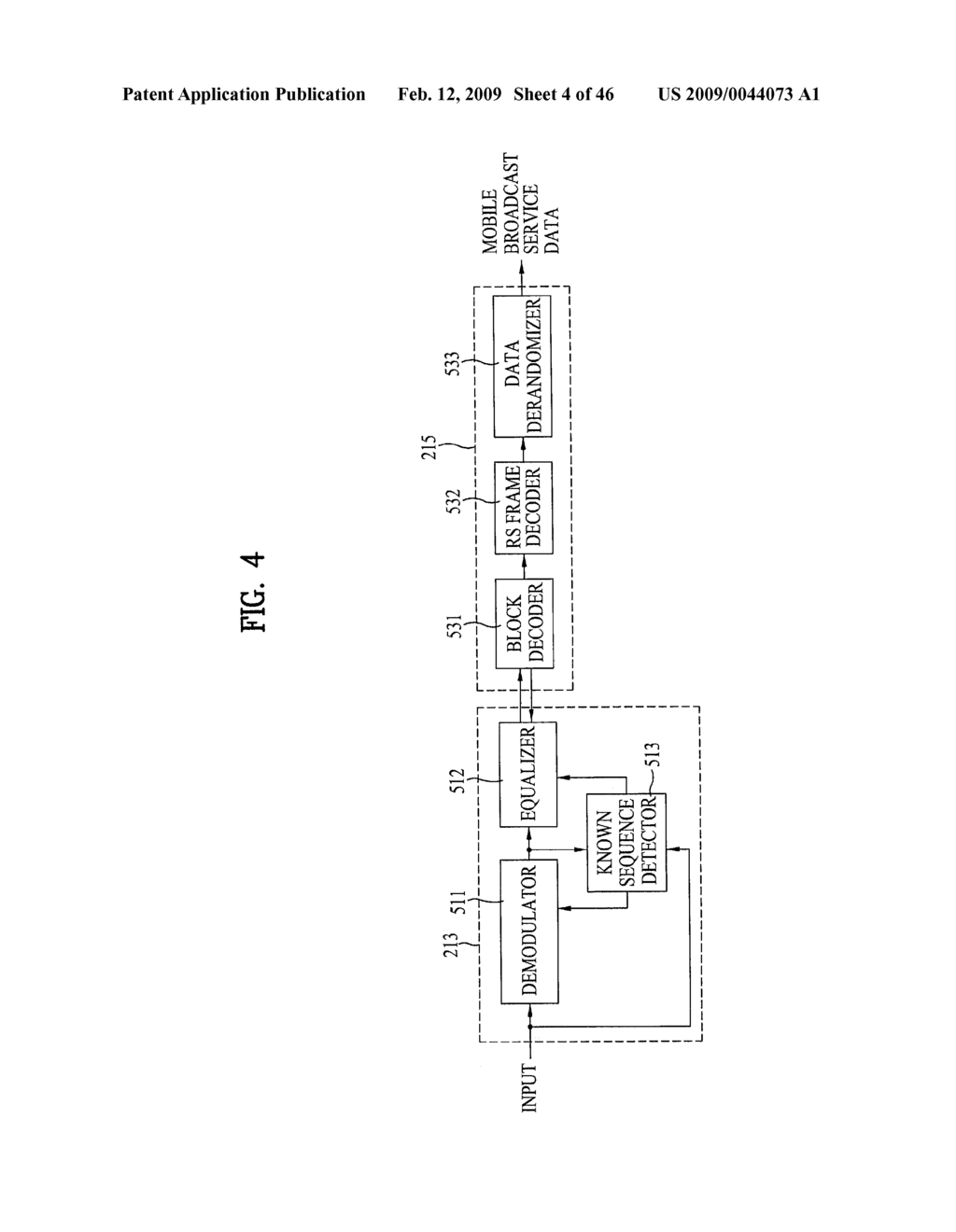 BROADCAST RECEIVER AND METHOD OF PROCESSING DATA - diagram, schematic, and image 05