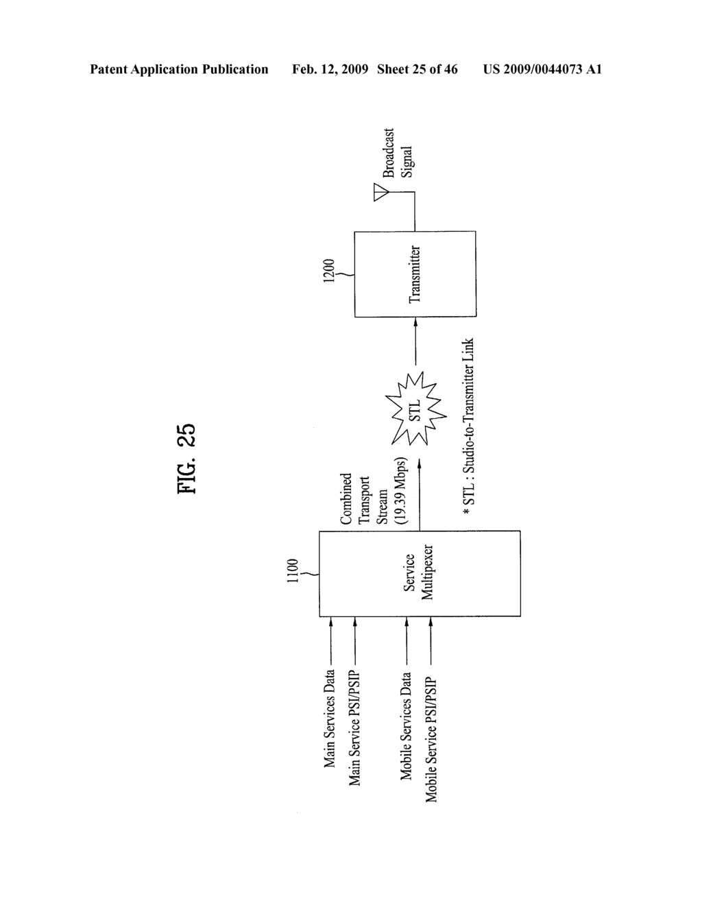 BROADCAST RECEIVER AND METHOD OF PROCESSING DATA - diagram, schematic, and image 26