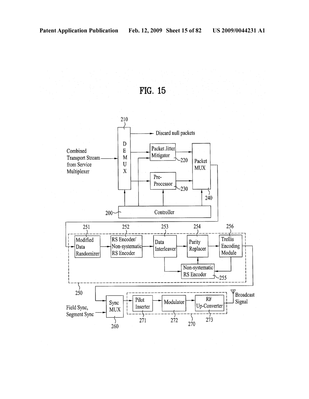 BROADCASTING RECEIVER AND BROADCAST SINGNAL PROCESSING METHOD - diagram, schematic, and image 16