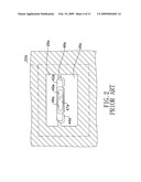 Method for manufacturing a pre-molding leadframe strip with compact components diagram and image