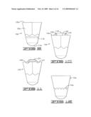 Method of covering a potted plant or floral grouping with a floral sleeve diagram and image