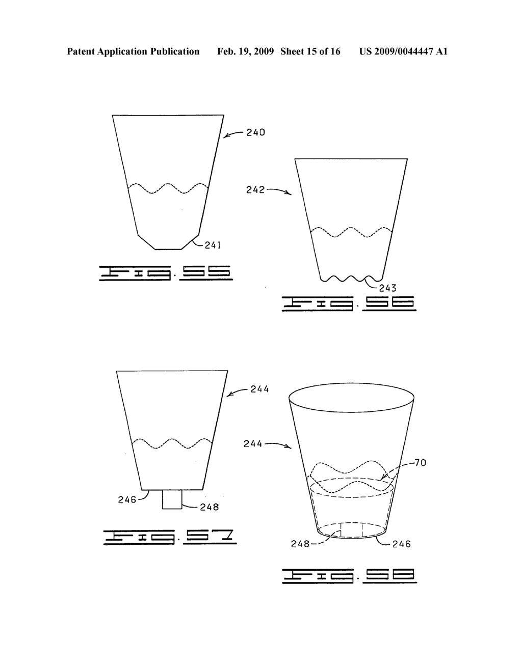 Method of covering a potted plant or floral grouping with a floral sleeve - diagram, schematic, and image 16