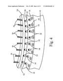 Wind turbine installation comprising an apparatus for protection of anchor bolts and method of installation diagram and image