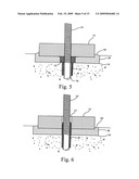 Wind turbine installation comprising an apparatus for protection of anchor bolts and method of installation diagram and image