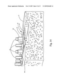 Wind turbine installation comprising an apparatus for protection of anchor bolts and method of installation diagram and image