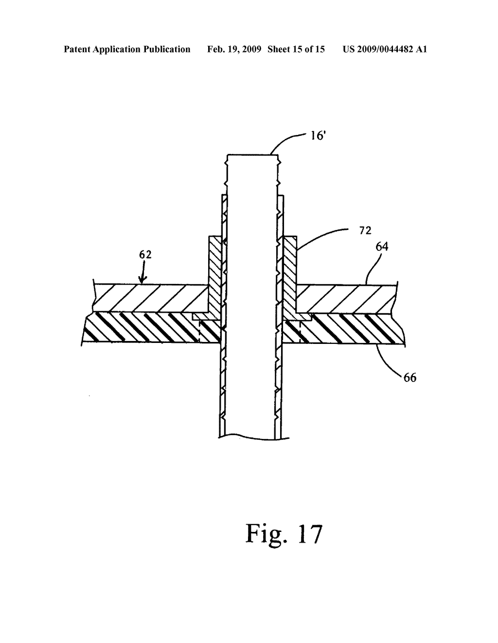 Wind turbine installation comprising an apparatus for protection of anchor bolts and method of installation - diagram, schematic, and image 16