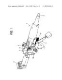 STEERING COLUMN APPARATUS diagram and image