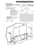 Spring assisted articulating window armor system diagram and image