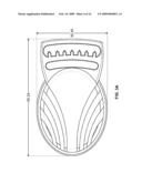 VENT AND STRAP FASTENING SYSTEM FOR A DISPOSABLE RESPIRATOR PROVIDING IMPROVED DONNING diagram and image