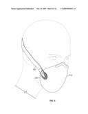 VENT AND STRAP FASTENING SYSTEM FOR A DISPOSABLE RESPIRATOR PROVIDING IMPROVED DONNING diagram and image