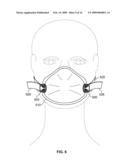 VENT AND STRAP FASTENING SYSTEM FOR A DISPOSABLE RESPIRATOR PROVIDING IMPROVED DONNING diagram and image