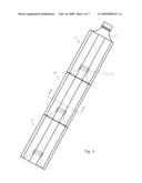 INTERLOCKING CONTAINER FOR CONDUCTION OF FLOWABLE MATERIALS diagram and image