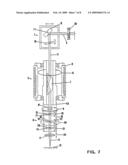 Device for drilling and for removing material using a laser beam diagram and image