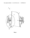 Liquid product pouring and measuring package with drain-back spout fitment and tight-sealing measuring cup assembly diagram and image