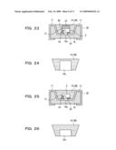 MEMBER FOR SEMICONDUCTOR LIGHT EMITTING DEVICE AND METHOD FOR MANUFACTURING SUCH MEMBER, AND SEMICONDUCTOR LIGHT EMITTING DEVICE USING SUCH MEMBER diagram and image