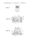 MEMBER FOR SEMICONDUCTOR LIGHT EMITTING DEVICE AND METHOD FOR MANUFACTURING SUCH MEMBER, AND SEMICONDUCTOR LIGHT EMITTING DEVICE USING SUCH MEMBER diagram and image