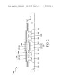 Electronic device with package module diagram and image