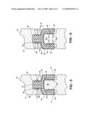 LATERAL SEALING GASKET AND METHOD diagram and image