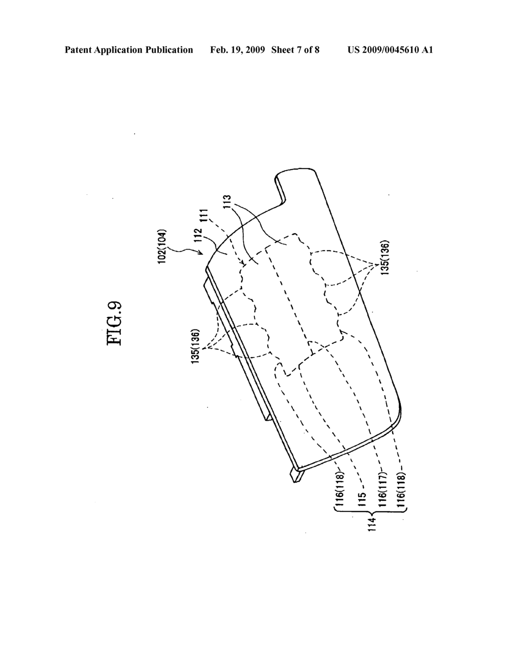 Airbag lid structure - diagram, schematic, and image 08