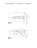 Apparatus for Mounting an Article Astride Fixed and Movable Body Components diagram and image