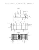 MOBILE COLLECTION SYSTEM HAVING A BIN TUNNEL WITH COLLAPSIBLE SIDES diagram and image