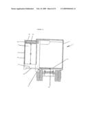 MOBILE COLLECTION SYSTEM HAVING A BIN TUNNEL WITH COLLAPSIBLE SIDES diagram and image