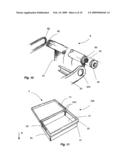 Storage container for use in a boot diagram and image