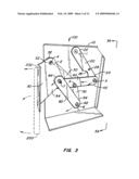 HINGE FOR STORAGE SYSTEM diagram and image